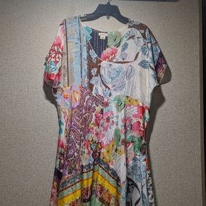 100% Silk maxi dress